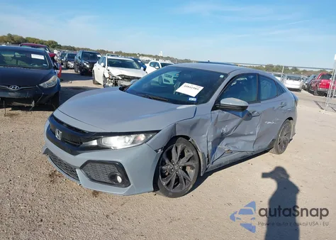 2018 Honda Civic Sport from USA, damaged, VIN SHHFK7H42JU229673